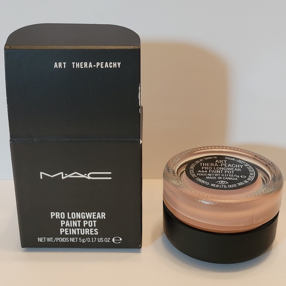 MAC Paint Pot *ART THERA-PEACHY* / .17 oz / New in box - Picture 3 of 7